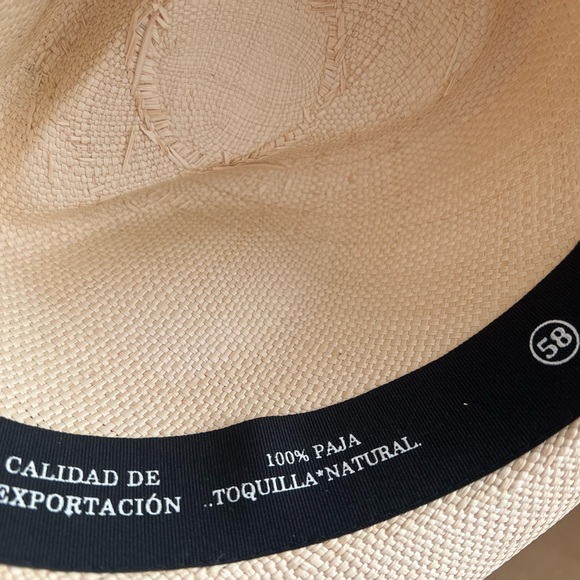 Genuine Panana (fedora) hat. Handmade. Size 58. Brand new. - Picture 5 of 6